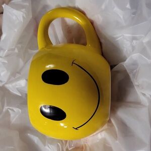 Yellow Smiley Face Cup